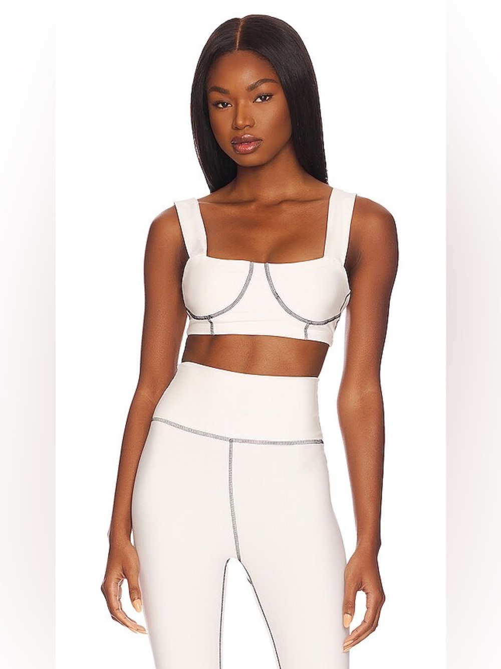 WeWoreWhat Corset Top in Off White from Revolve - Small - Like New- NWOT